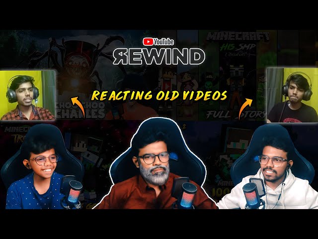 YouTube REWIND 😍 | Reacting Old Videos | Maddy Telugu Gamer