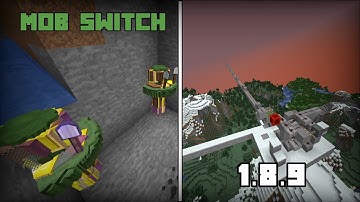 Making a Mob Switch | 1.8.9 Singleplayer