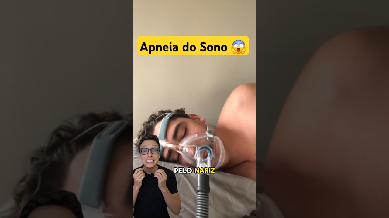 CPAP e Apneia do Sono 😱#medicina #medico #enfermagem #enfermeiro #enfermeira #fisioterapia BIPAP