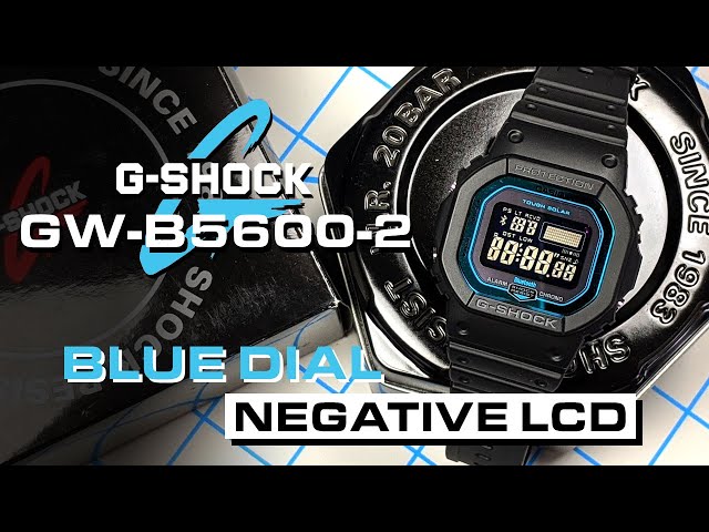 Casio G-Shock GW-B5600-2 | Compare and review this ice blue