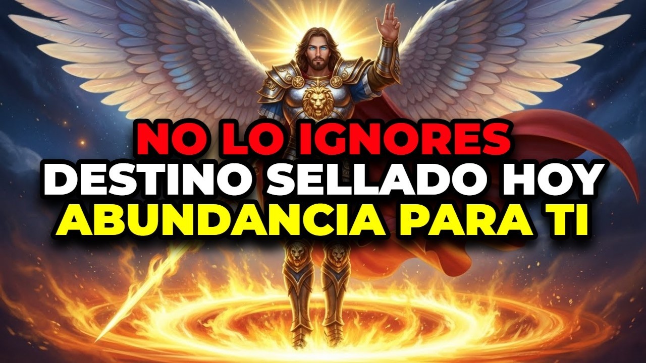 🛑 ÚLTIMO AVISO DE DIOS: EL ARCÁNGEL MIGUEL SELLÓ TU HERENCIA Y DEBES LEER ESTA CARTA YA