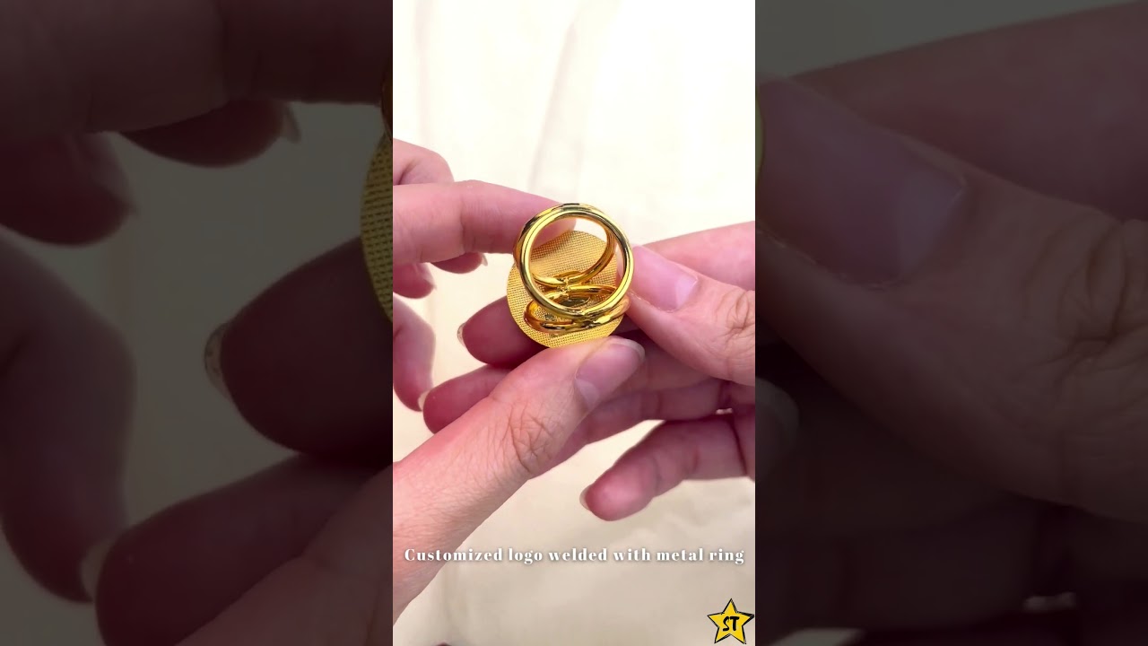 Custom Metal Scarf Ring For Fashion Acc or Scout Woggle