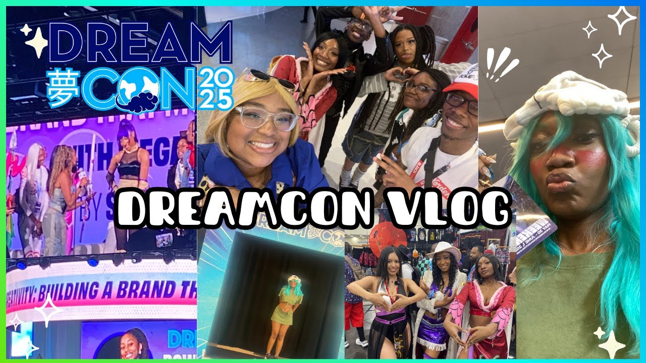 Dreamcon 2025 Vlog | My second year in a row