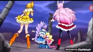 Face Slap Cure Berry Vs Cure Peach