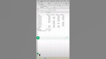 Excelで平均を計算するときにゼロを除外する