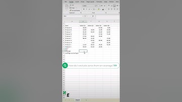 Exclude zeros when calculating averages in Excel