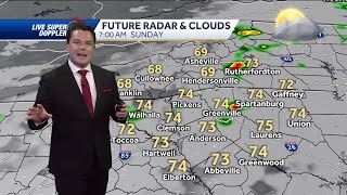 Videocast: Cloudy, Rainy, Less Heat Sunday screenshot 3