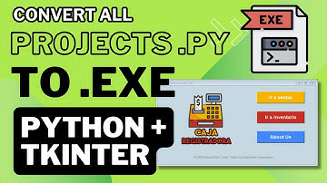 Convierte tus proyectos PY a EXE | Python Tkinter GUI