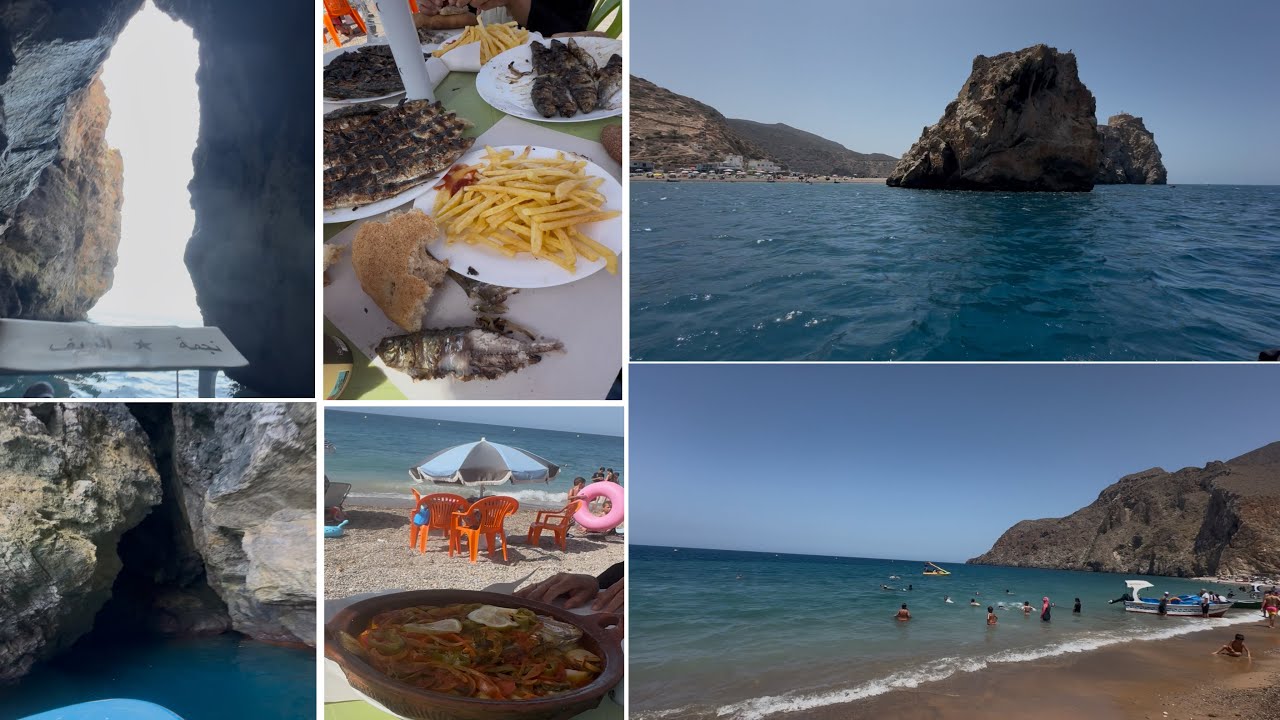 سحر بحار منطقة الريف، رحلة عبر أجمل المناظر البحرية 😍🌊