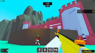 Roblox - Big Paintball Theme Park Red Team Bullied By Blue Team