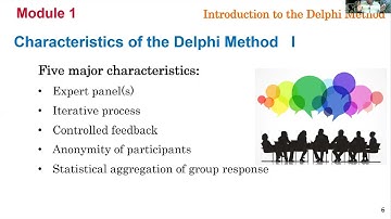 The Delphi Method | Module 1