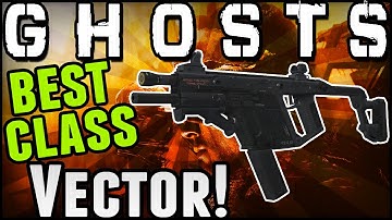 "BEST GUN" Call Of Duty Ghosts Best Gun Class Setup (VECTOR)