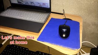How to make Best Mouse-pad for gaming /simple way to make mouse pad at home //Alpha Creativity