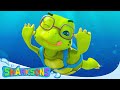 Swim Swim Swim Song - It&#39;s So Much Fun | The Sharksons - Songs for Kids | Nursery Rhymes &amp; Kid Songs