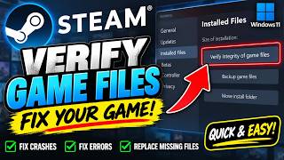 How to Verify Game Files on Steam (Fix Crashes & Missing Files)