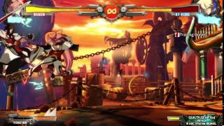 [Guilty Gear XRD Rev 2] Baiken corner side-switch combo