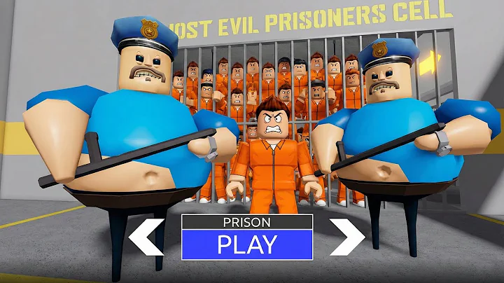 👮‍♂️💨 Roblox Fat Cop Prison Escape Challenge! 😂
