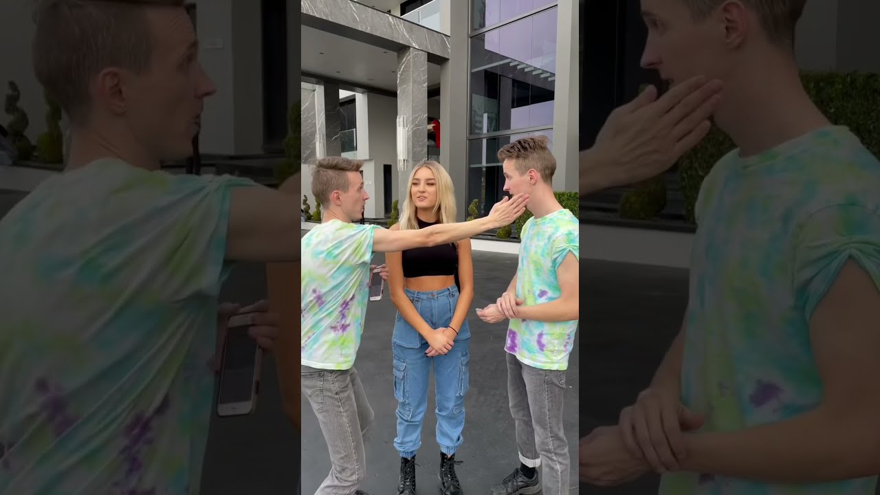 Heads Kiss Tails Slap The End Will Shock You TwinsFromRussia Tiktok Shorts