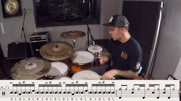 60 Second Drum Lesson | Sixtuplets Snare Tom Fill