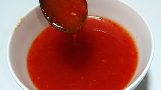 صوص حار و حلو في نفس الوقت - اطيب صوص للمشويات بانواعها - Sweet Chili Sauce