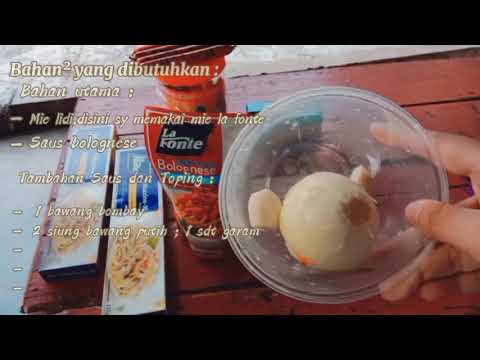 Kreasi Masakan Cara membuat makanan internasional spaghetti yang mudah dan simple ala rumahan || Tugas Prakarya Yang Maknyus