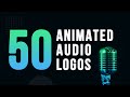 50 animated audio logos  cool youtube intro ideas  adobe creative cloud