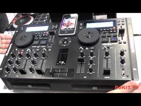 Numark CDMix Bluetooth Musikmesse 2013 With DJkit Tv