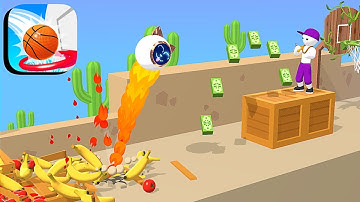 Bounce Dunk ​- All Levels Gameplay Android,ios (Part 200)