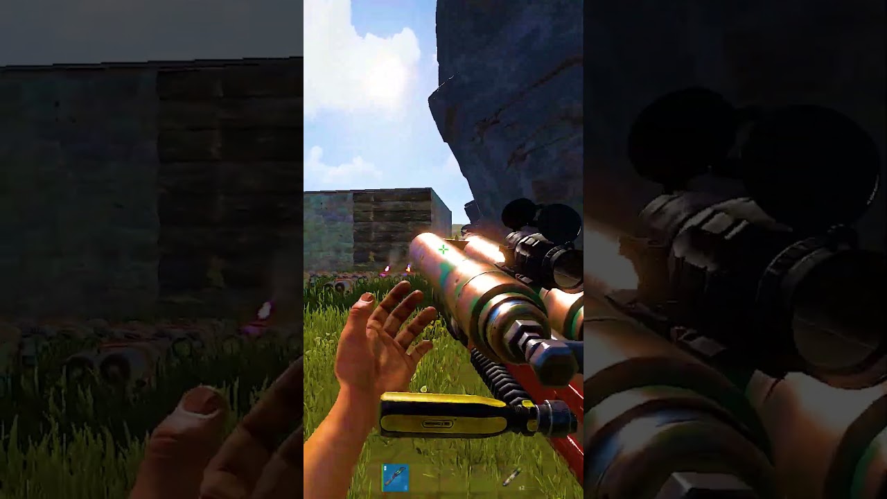 Propane Tank Raid on a Wooden Wall 💥🛢️ Easy Break! - RUST / РАСТ