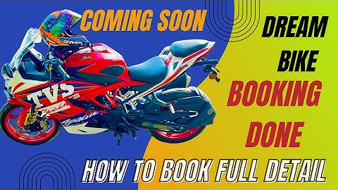 Tvs Apache RR310 BTO Booking in 2023 || Build To Order.||2023 || RR UNSTOPPABLE ||