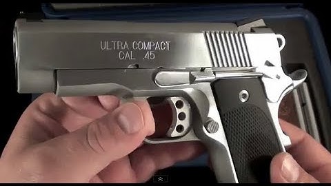 Cover Image for Springfield 1911 Ultra Compact Review