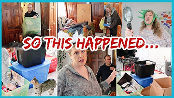 GREAT ATTIC DECLUTTER!! EMOTIONAL ATTIC DECLUTTER EPISODE 2!! DECLUTTER WITH ME!!