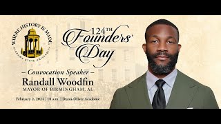 Alabama State University 124th Founders' Day Convocation