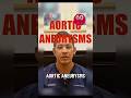 Aortic Aneurysms in 60 Seconds #aorticaneurysm #vascularsurgery #hearthealth
