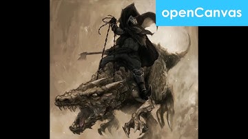 Speed Painting with openCanvas #001