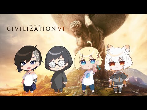 【CIV6】初心者がやるシヴィライゼーション6コラボ【#02-2】