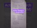 Action Research Model (Management)RBI grade B exam #notes #organisationalchange