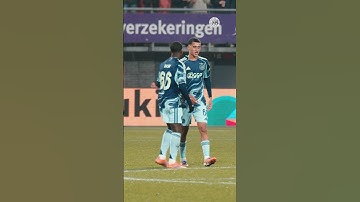 At Ajax since he was seven years old and now he has made his debut, Abdellah Ouazane 👏