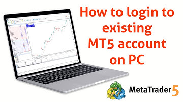 How to download/link existing MT5 account on your PC.
