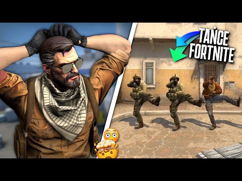 TAŃCE Z FORTNITE W CS:GO! #Shorts