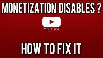Monetization Disabled  How to re enable monetization  Latest August 2016!!