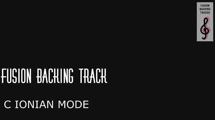 Fusion Backing Track for BASS | C IONIAN MODE | C Major (No Bass)