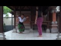 Teaching balinese dance