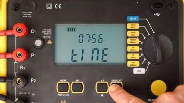 AEMC® - 6240 Micro Ohmmeter - Part 1