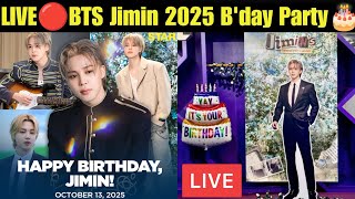 LIVE 🔴 Jimin 2025 B'day Celebration 🎂 Happy Birthday BTS Jimin 💜 Happy Jimin Day 2025 😍 #bts #jimin