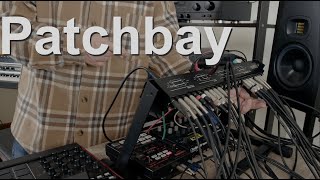 Using a Patchbay for all my samplers mixing and mastering chain