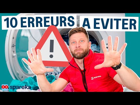 Les 10 erreurs qu'il ne faut JAMAIS faire avec un lave-linge !