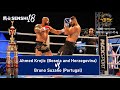 SENSHI 18: +95 kg. EUROPEAN TITLE Ahmed Krnjic (BiH) vs Bruno Suzano (Portugal) | KWU Full Contact