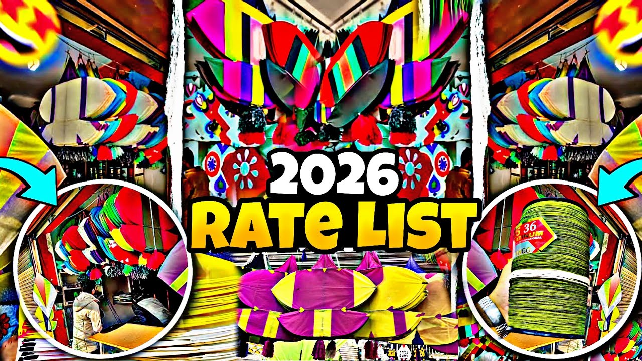 Rate LisT 2026🔥🪁|Kites Prices😍|Door Prices🤩|2026 Peshawar Kite Market prices 