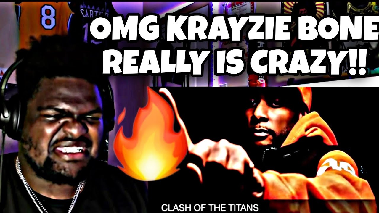 Krayzie Bone - Clash Of The Titans | REACTION